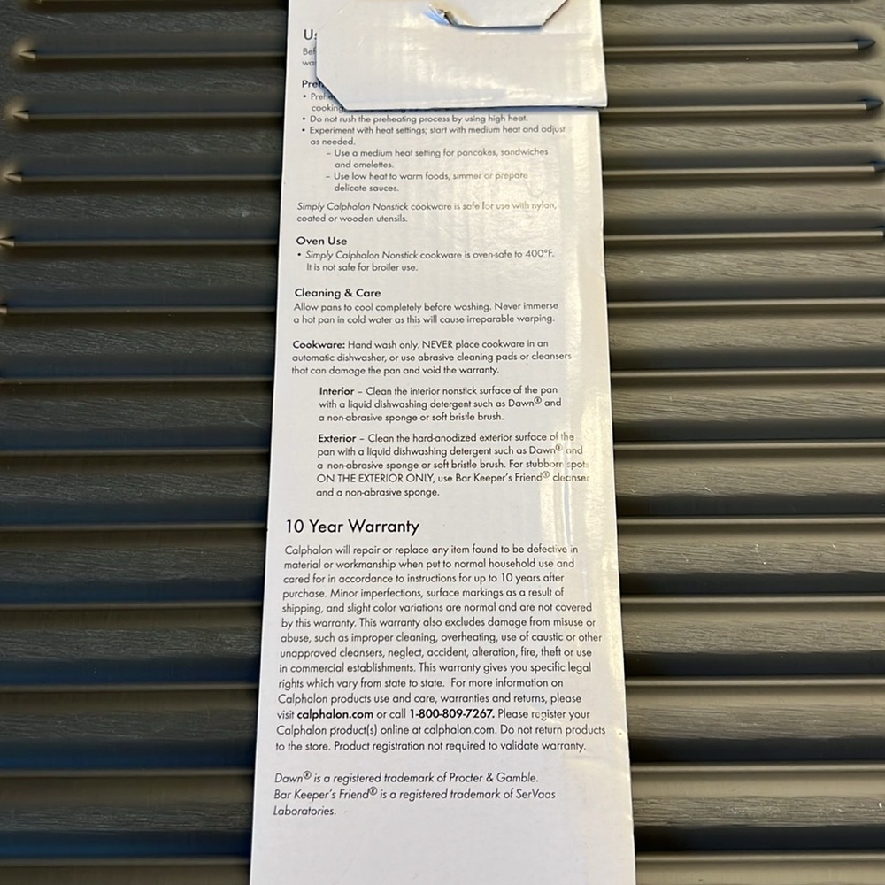 Calphalon Double Grill Pan Griddle - Picture 4 of 5